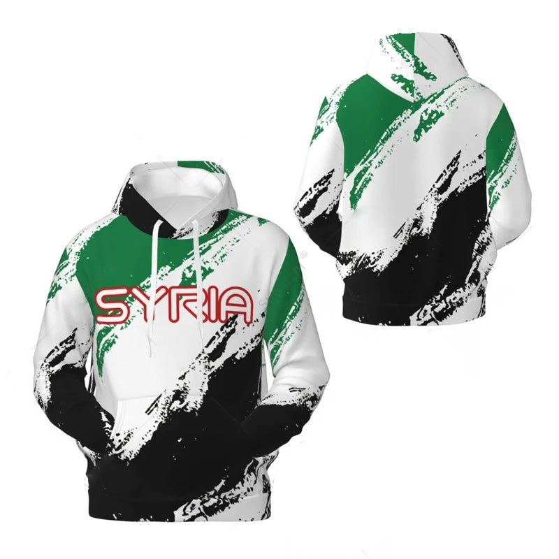 Syria Flag Hoodie