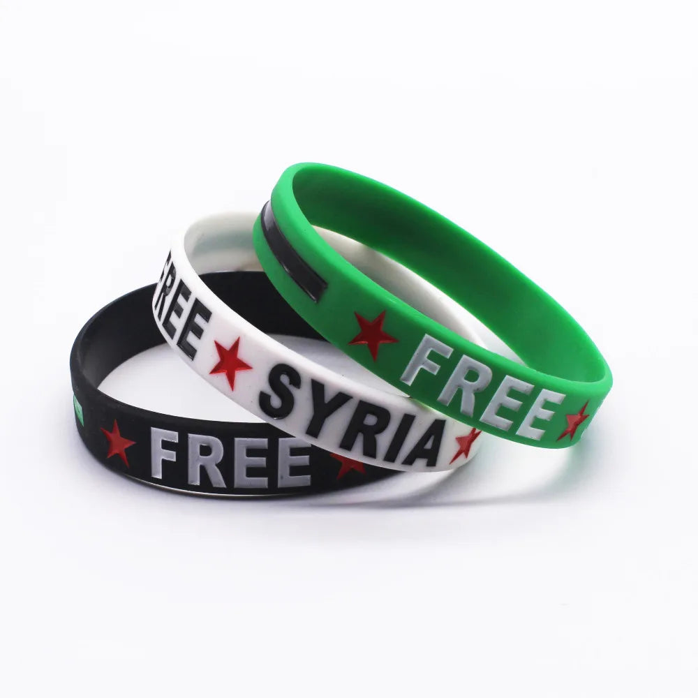 Syria Sillicon Wristband