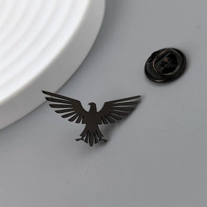Eagle Stainless steel brooch