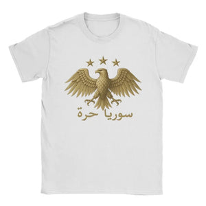 Syrian Eagle Syria T-Shirt CrewNeck