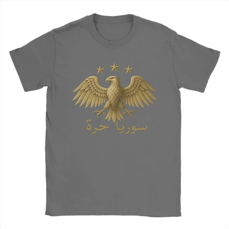 Syrian Eagle Syria T-Shirt CrewNeck
