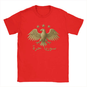 Syrian Eagle Syria T-Shirt CrewNeck