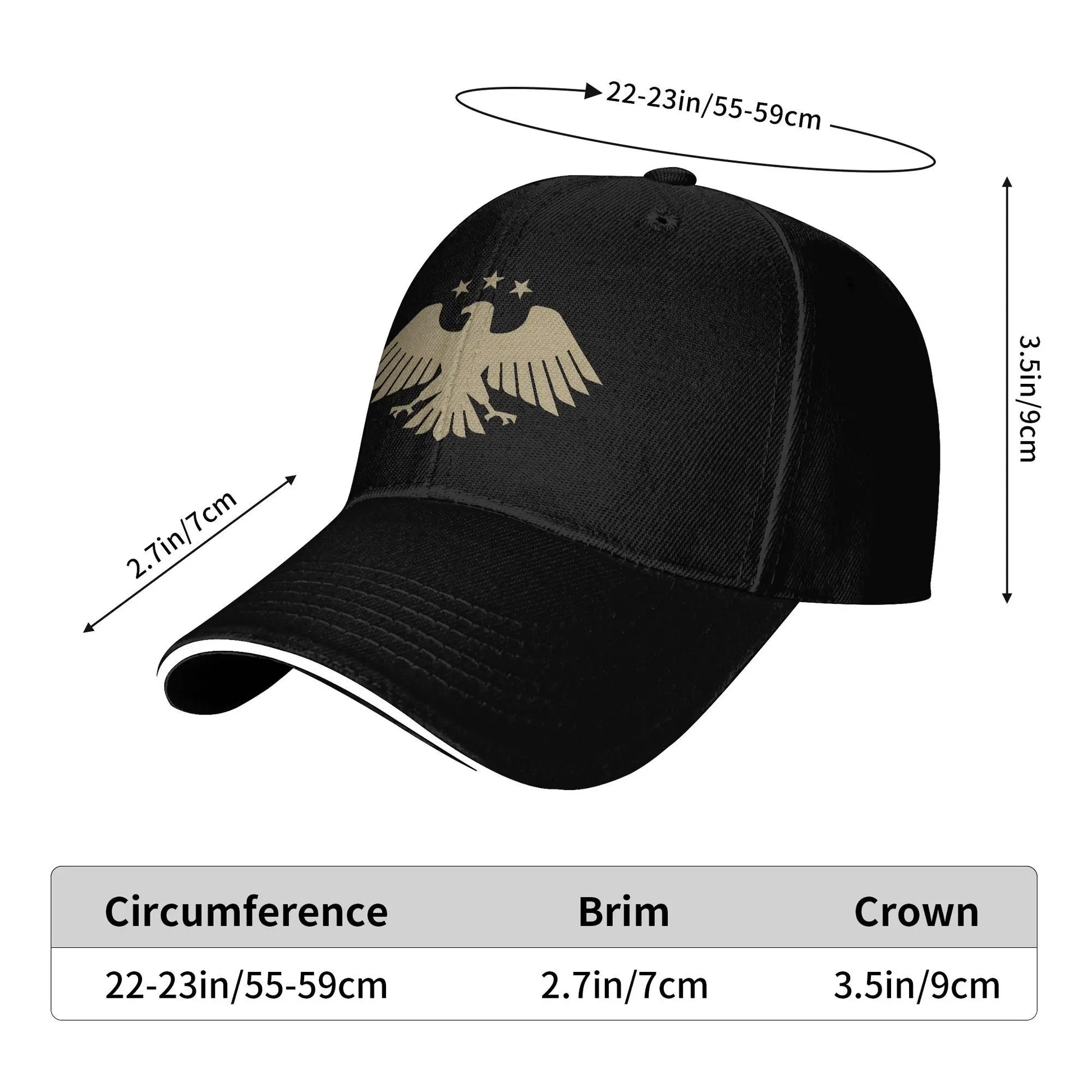 Syria Eagle Logo Cap Casual