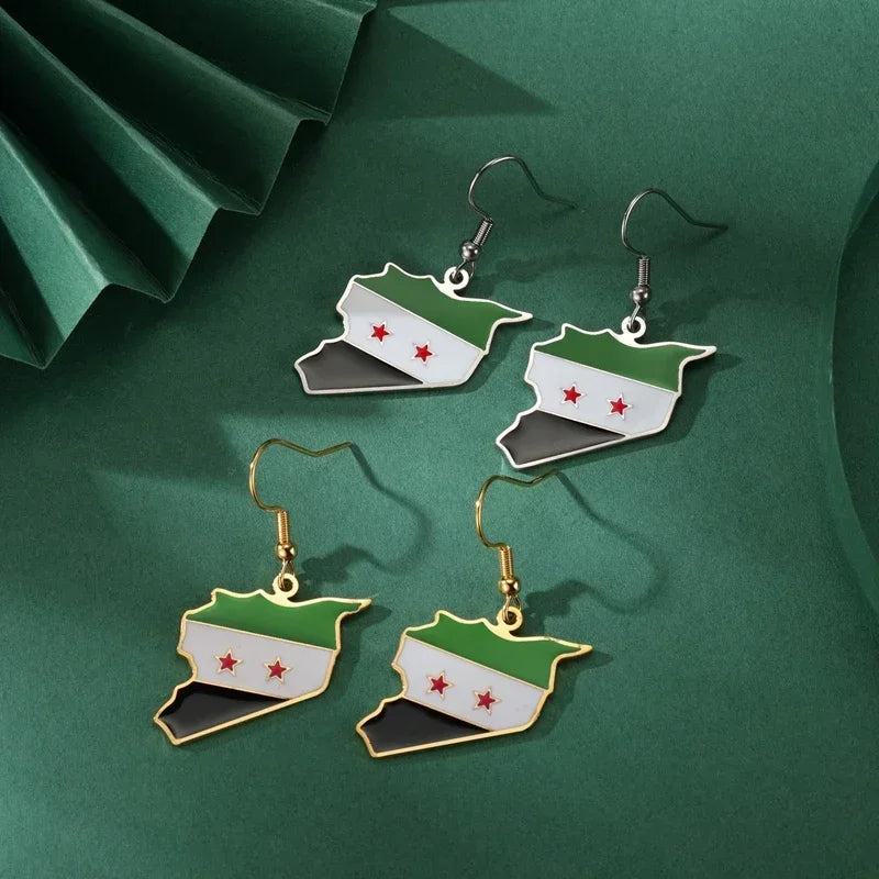 Syria Flag Brooch Syrian