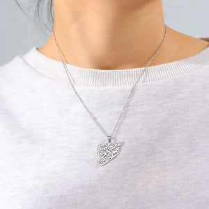 Syria Map Flag Pendant