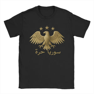 Syrian Eagle Syria T-Shirt CrewNeck