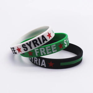 Syria Sillicon Wristband
