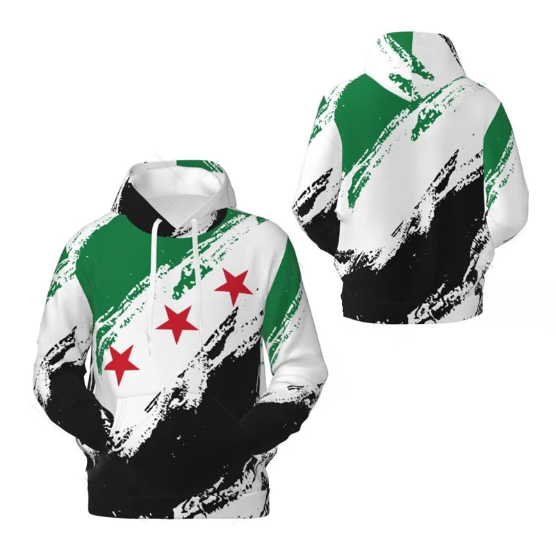 Syria Flag Hoodie