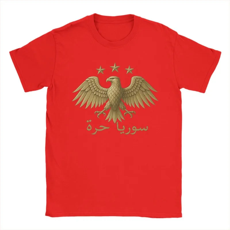 Syrian Eagle Syria T-Shirt CrewNeck