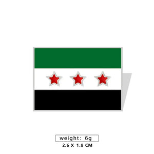 Syria Flag Brooch Syrian