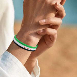 Syria Flag Sillicon Rubber