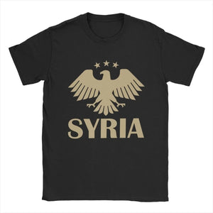 Syrian Eagle Syria T-Shirt CrewNeck