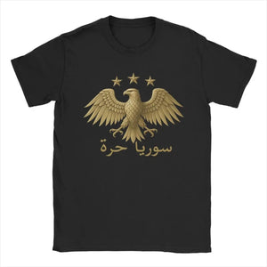 Syrian Eagle Syria T-Shirt CrewNeck